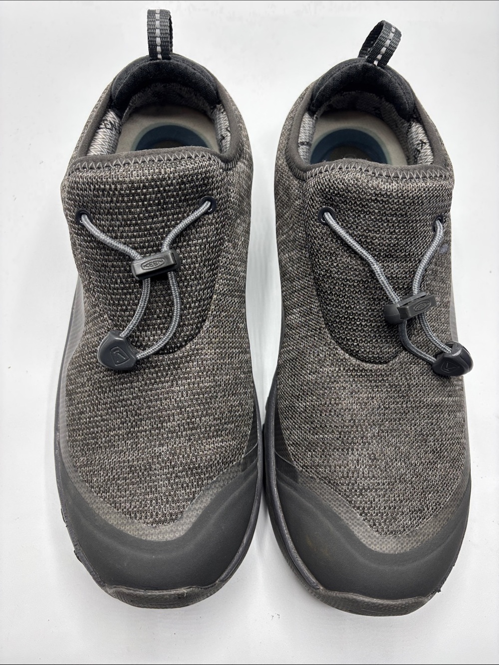 Keen Dry Terra Moc Waterproof Stormy Weather Gray Hiking Shoes Womens Size 9